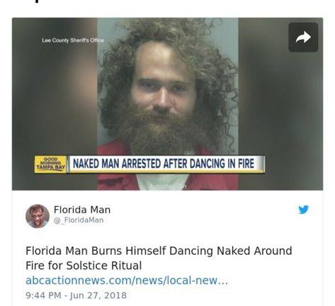 Florida Man Meme, Florida Men, Florida Funny, Funny Headlines, Florida Man, What Have You Done, Relationship Memes, Dating Memes, Dating Humor