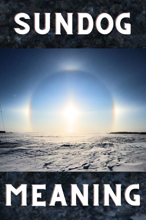 Sundog Spiritual Meaning Rainbow Meaning, Spiritual Meaning, Light Display, The Divine, The Sky, Of Course, Meant To Be, Spirituality, Look At