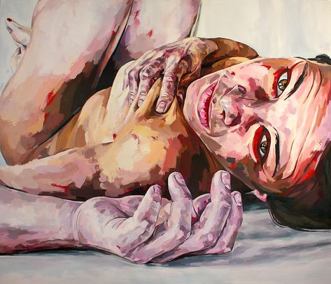 Duarte Vitória’s Suggestive Paintings of Flesh | Hi-Fructose Magazine The Human Body Art, Human Body Art, The Human Body, Life Drawing, Figure Painting, Figurative Art, Interesting Art, Contemporary Artists, Art World