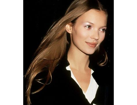 Kate Moss, Black Blazer, Straight Hair, A Black, A Woman, Blonde, Blazer, Hair, White