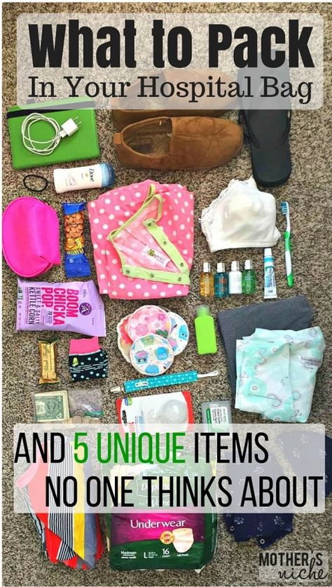 What to pack in your hospital bag for labor and delivery. Some super helpful tips here! And some items I wouldn't have though of! 5 Weeks Pregnant, Labor Hospital Bag, Postpartum Diet, Baby Delivery, Baby Driver, Baby Sleep Problems, Baby Prep, Preparing For Baby, Shower Bebe