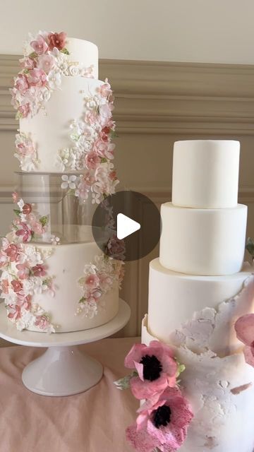 Chef Anna Astashkina | Florea Cakes on Instagram: "The truth is, making wedding cakes is super creative and could be very fun when you have a step-by-step guide and support from someone who has successfully done it before.

No previous experience is needed - we provide you with templates, video tutorials, and live support!

And if your goal is to start a wedding cake business that generates extra money to full-time income, we’ll help you do that, too!

Whether you are just starting or building a full-time business, the Academy will teach you exactly what you need to know to create beautiful wedding cakes with wafer paper flowers. 
 ​​​​​​​​
​​​​​​ Comment ACADEMY and I’ll send you the link to join.

#floreacakes #waferpaper #waferpaperflowers ers #waferpaperconditioner #waferpapertutorial Wedding Cake Tutorial Videos, Cakes With Wafer Paper, Wafer Paper Tutorial, Wafer Paper Flowers, Cake Business, Wafer Paper, Beautiful Wedding Cakes, Just Start, Video Tutorials