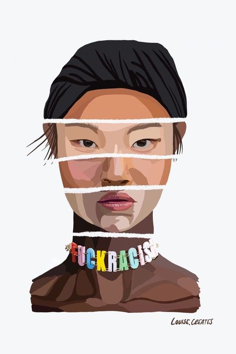 Equality Illustration Art, Different Cultures Art, Posters On Right To Equality, Art And Activism, Intersectionality Art, Aapi Art, Bhm Art, Illustration Art Feminism, Equality Drawing