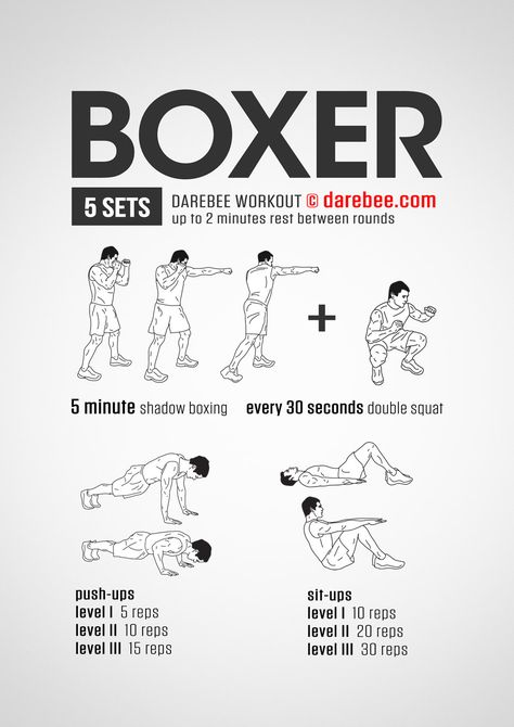 Check out this full body workout with exercises that boxers do. Nice routine to burn calories in an exciting way. Shadow Boxing Workout, Boxer Workout, Home Boxing Workout, Fighter Workout, Boxing Training Workout, Home Workout Men, Superhero Workout, 100 Workout, Mma Workout