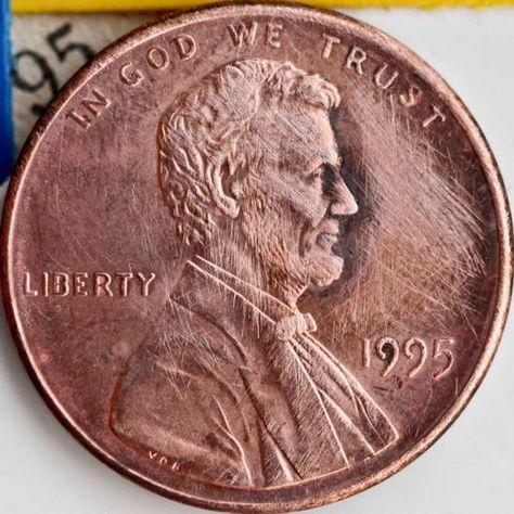 1995 Penny Value - These Are The Most Valuable: 1995 Doubled Die Penny (A 1995 Penny Error), 1995-D Penny, 1995-S Proof Penny, No Mintmark 1995 Penny | U.S. Coins Guide Money Penny, Coin Organizer, Penny Values, Us Penny, Rare Coins Worth Money, Error Coins, Valuable Coins, Coins Worth Money, Coin Values