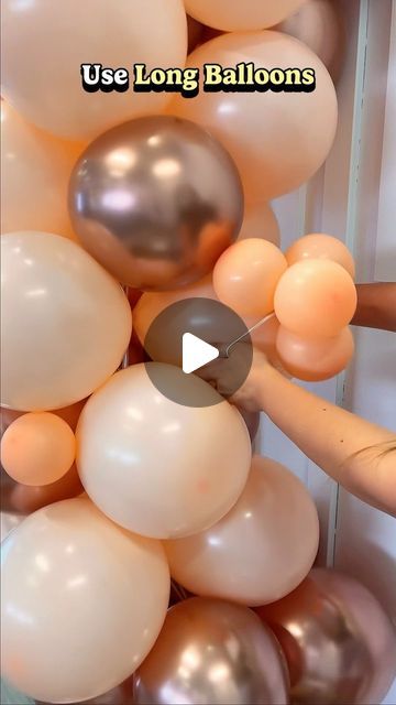 House of Party on Instagram: "Take your balloon garlands to the next level with these 4 ways to incorporate 5-inch balloons! 🎈   ✨Glue Dots: Use glue dots for a quick and precise placement. They’re perfect for adding single 5-inch balloons exactly where you need a pop of color or extra volume.   ✨260 Balloon for One Cluster: Wrap a 260 balloon around a cluster of 5-inch balloons to integrate them smoothly into your garland.   ✨260 Balloon for Two Clusters: Link two clusters of 5-inch balloons together using a 260 balloon. This method adds depth and a cohesive look to your design.   ✨Elastic Bands: For the fastest and most flexible method, use elastic bands to attach 5-inch balloons throughout your garland, enhancing its texture and fullness.   Experiment with these techniques to create a Balloon Garland Designs, How To Curl Long Balloons, Small Balloon Clusters Diy, How To Connect Balloons, Small Balloon Clusters, Balloon Clusters Diy, How To Make Small Balloon Clusters, Balloon Tips, Balloon Clusters