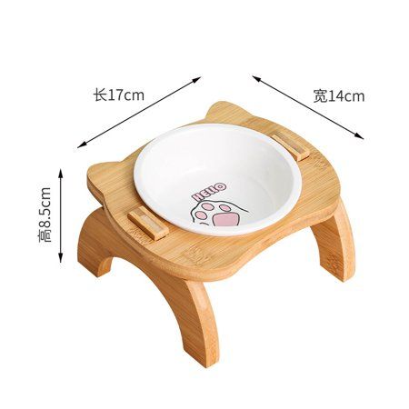 Pet bowls stand