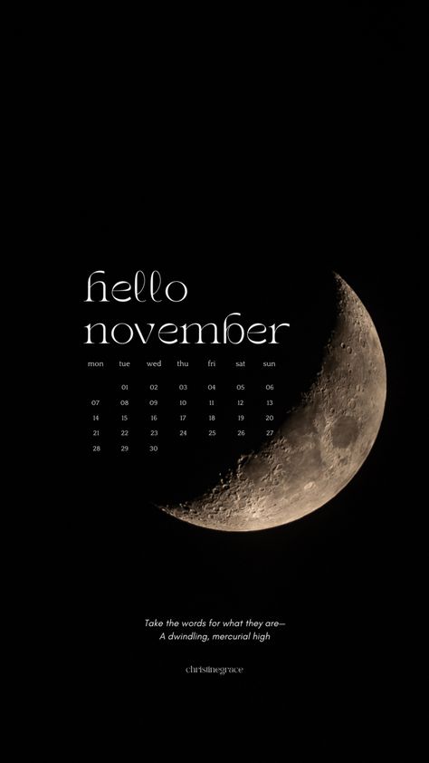 Moon, wallpaper, iphone, iphone wallpaper, HD photos, black, dark Hello November Aesthetic, Hello Novembre, November Wallpapers, Title Page Template, Its November, November Images, November Born, Design Home Ideas, November Quotes