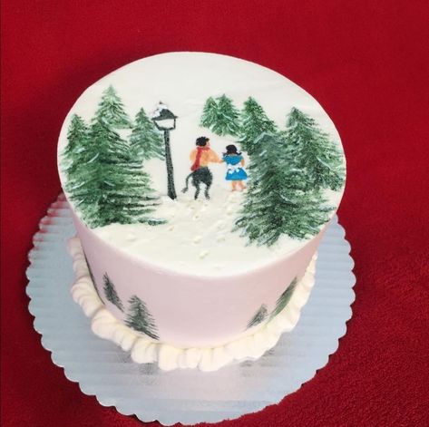 Narnia Cookies, Narnia Birthday Cake, Narnia Cake Ideas, Narnia Birthday Party, Narnia Cake, Cakes 2023, Bookish Birthday, Narnia Party, Disney Birthday Cakes