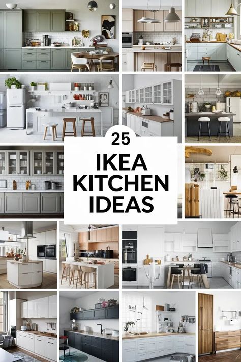 Ikea kitchen ideas offer affordable modern design solutions. Explore stylish Ikea cabinets, space-saving storage, and budget-friendly kitchen renovations. Discover Ikea kitchen layouts, customizable units, and Scandinavian-inspired decor. Find inspiration for small Ikea kitchens, DIY Ikea hacks, and functional cooking spaces to create efficient and attractive kitchens using versatile Ikea products and systems. Small Kitchen Hacks Storage Cabinets, Kitchen Remodel Ikea Cabinets, Small Kitchen Ikea Hacks, Ikea Kitchen Storage Hacks, Ikea Small Kitchen Inspiration, Ikea Enköping Kitchen, Ikea Kichen Desine Idea, Ikea Vedhamn Kitchen, Kallarp Ikea Kitchen Grey Blue