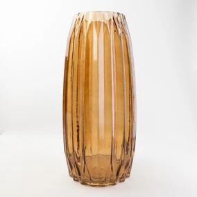 Autumnal Decor | Dunelm | Page 3 Yellow Glass Vase, Amber Vase, Amber Glass Vase, Flower Vase Making, Green Glass Vase, Gold Vases, Cylinder Vase, Metal Vase, Ceramic Flower