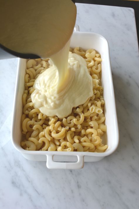 Swiss Macaroni Cheese | Lauren Caris Cooks Swiss Mac And Cheese, Cheese Uses, Gruyere Mac And Cheese, Emmental Cheese, Cheddar Mac And Cheese, Cooked Pasta, Creamy Mac And Cheese, Spritz Cookies, Salted Chocolate