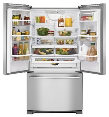 Cabinet Depth Refrigerator, White French Door, Kitchenaid Refrigerator, White French Doors, Maytag Refrigerator, Counter Depth French Door Refrigerator, Refrigerator Brands, Fridge French Door, Counter Depth Refrigerator