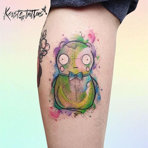 Burger Tattoo, Bobs Burgers Tattoo, Watercolor Comic, Kuchi Kopi, Watercolour Tattoos, Ink Inspiration, Bobs Burgers, Thanks So Much, Body Mods