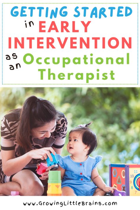 Early Intervention Occupational Therapy, What Is Occupational Therapy, Early Intervention Activities, Occupational Therapy Kids, Occupational Therapy Activities, Pediatric Occupational Therapy, Iep Goals, Pediatric Therapy, Developmental Delays