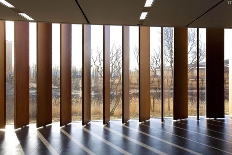 Kengo Kuma Interior, Pivot Doors, Whatsapp Web, Facade Architecture, Facade Design, Green Building, Architecture Building, Antalya, 인테리어 디자인