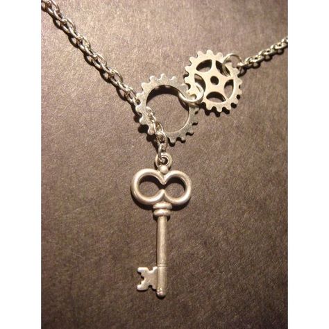 Steam Punk Diy, Diy Steampunk, Steampunk Jewellery, Keys Jewelry, Steampunk Stuff, Lariat Style Necklace, Steampunk Crafts, Hardware Jewelry, Steam Punk Jewelry