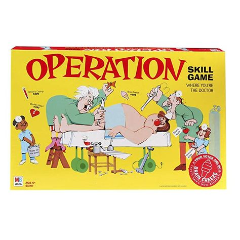 Vintage Toys 1970s 1960s, Operation Board Game, Funny Games For Kids, Vintage Toys 1970s, Family Games For Kids, Operation Game, Kids Electronics, Skill Games, Holiday Toys