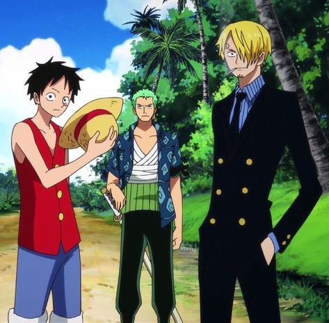 Monster Trio One Piece Icon, Monster Trio Icon, Monster Trio, Luffy Zoro Sanji, Zoro Sanji, One Piece World, Luffy Zoro, One Piece Crew, Anime Butterfly