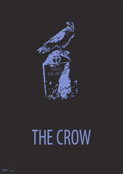 Crow Movie, Movie Tattoo, Crow Tattoo, Brandon Lee, Crow Art, Film Poster Design, Crows Ravens, The Crow, Goth Art