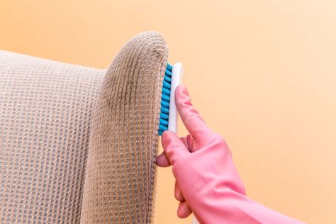 Cleaning Fabric Chairs, Cleaning Upholstered Furniture, Cleaning Fabric, Plush Chair, Pet Stains, Upholstery Cleaner, Chair Upholstery, How To Clean Furniture, Cleaning Upholstery