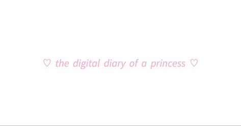 Princess Twitter Header, Pink White Aesthetic, Pink Header, Digital Diary, Twitter Header, White Aesthetic, A Princess, Pink White, Twitter