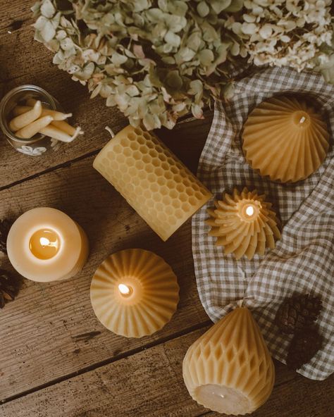 Our beautiful beeswax candles restocking soon for autumn and winter 🐝🌙! 🐝 Why Choose Beeswax? 🍂 Natural Light: Beeswax candles emit a bright, clear light similar to sunlight, bringing warmth to your space. 🌰Subtle Fragrance: The natural scent of honey creates a calming, cosy atmosphere. 🌻Eco-Friendly: Beeswax is a renewable resource, making it a sustainable option. 🎃Hypoallergenic: Ideal for those with asthma or allergies, beeswax candles are known for their air-purifying qualities. Candle Staging, Beeswax Products, Air Purifying, Natural Scents, Beeswax Candles, Honey Bee, Staging, Autumn And Winter, Allergies