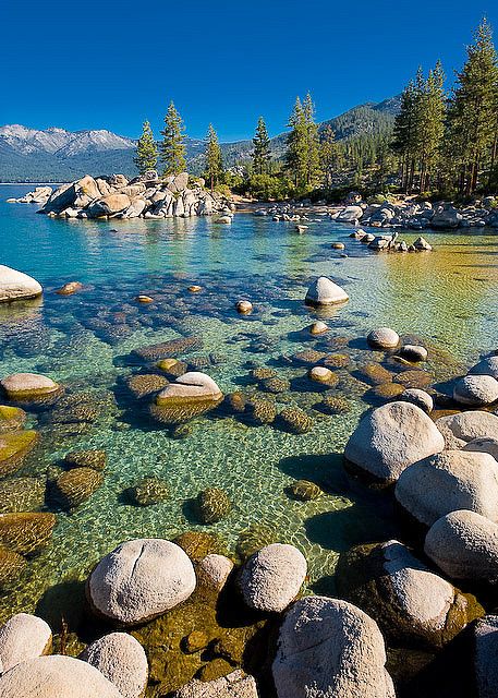 Sand Harbor, Lake Tahoe Sand Harbor Lake Tahoe, 숲 사진, Tahoe Nevada, Lake Tahoe Nevada, Matka Natura, Alam Yang Indah, Alam Semula Jadi, Pretty Places, Aruba