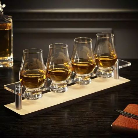 11 Ways to Use a Glencairn Glass Custom Serving Tray, Personalized Serving Tray, Home Wet Bar, Beer Flight, Whiskey Tasting, Serving Tray Set, Whiskey Lover Gifts, Personalized Whiskey, Whiskey Gifts