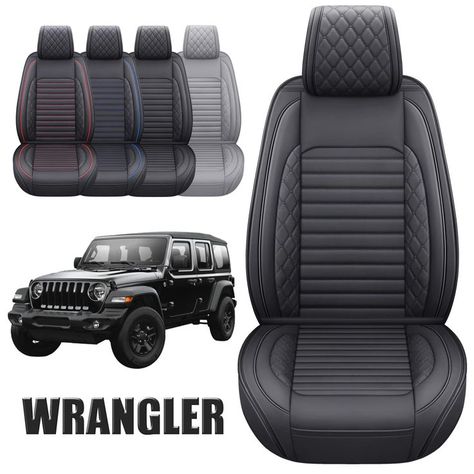 Aierxuan Jeep Wrangler Seat Covers Custom Fit 2007-2022 2/4 Door JK JL Rubicon Recon 1941 Edition Willys Wheeler Unlimited Pi Jeep Wrangler Seat Covers, Automotive Seat Covers, Custom Jeep Wrangler, 2007 Jeep Wrangler, Custom Jeep, Car Cushion, Pickup Truck, Seat Covers, Pickup Trucks