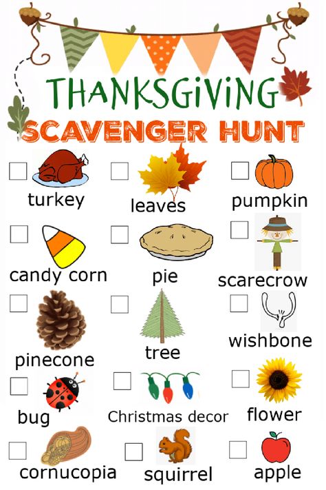 Thanksgiving Scavenger Hunt For Kids, Thanksgiving Scavenger Hunt, Printable Scavenger Hunt, Cooking Thanksgiving Dinner, Christmas Flower Decorations, Thanksgiving Entertaining, November Activities, Photo Scavenger Hunt, Kids Thanksgiving