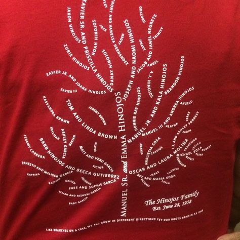 Family reunion shirts … Family Tree T Shirts Reunions, Family Reunion Outside Decor, Family Tree Tshirts Shirt Ideas, Diy Family Reunion Shirts, Simple Family Reunion Shirts, Family Reunion Shirt Design, Family Reunion Shirts Ideas Unique, Family Reunion Shirts Designs Ideas, Family Reunion Souvenirs Ideas