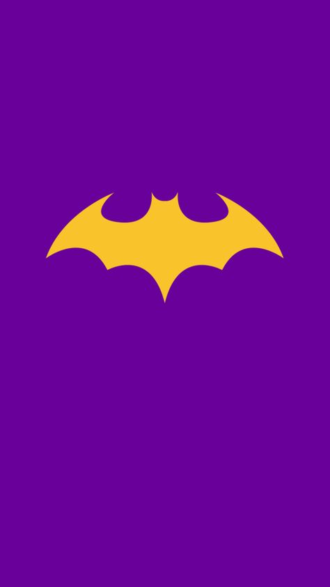 Batgirl Background, Batgirl Tattoo, Batgirl Wallpaper, Batfam Art, Batgirl Symbol, Batman Purple, Batman Images, Super Hero Logo, Batgirl Logo