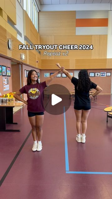 Vilseck Cheer | 📍Germany on Instagram: "Fall tryout cheer 2024! Repeat x2 💗 Thanks @us_of_amberica for the inspo!!! #highschoolcheer #footballcheer" Cheer Sidelines, Tryout Cheer, Easy Cheers, Cheer Games, Cheer Tryouts, High School Cheer, Football Cheer, 6th Grade, Germany