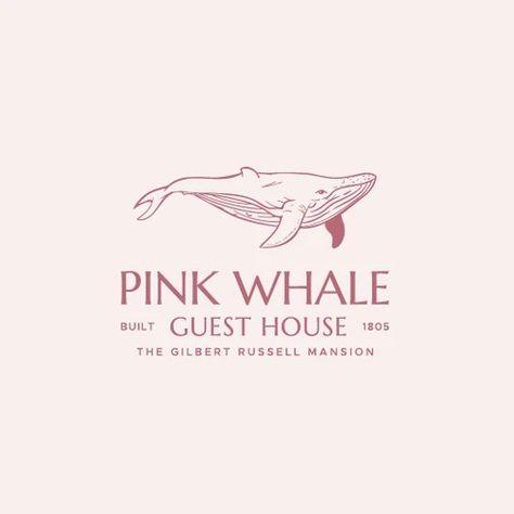 Logotipo for a guest house in a historic mansion