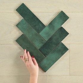 National Tiles, Green Subway Tile, Green Tiles, Tiles For Bathroom, Interior Tiles, Bathroom Accents, Downstairs Bathroom, Lounge Design, Interior Renovation