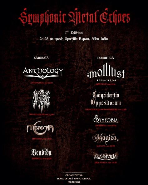 Two days of symphonic metal in Alba Iulia! 🤘 #festival #symphonicmetal #symphonicband #metalmusic #rockfestival #rockmusic Alba Iulia, Symphonic Metal, Rock Festivals, Music School, Metal Music, May 11, Art Music, Rock Music, Festival