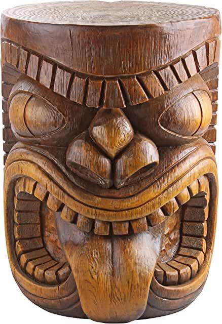 Table Statue, Tiki Faces, Tiki Head, Sculptural Table, Tiki Statues, Beachfront Decor, Tiki Decor, Tiki Bar Decor, Tiki Totem