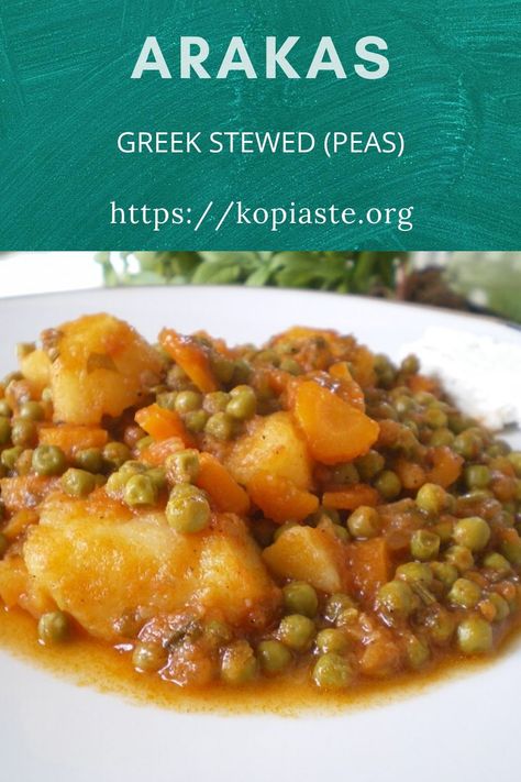 Cypriot Food, Greek Recipes Authentic, Lenten Recipes, Greek Potatoes, Carrots Potatoes, Healthy Vegetable Recipes, Veg Dishes, Greek Cooking, Greek Dishes