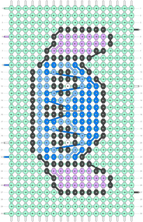 Lilo And Stitch Alpha Pattern, Alien Movie, Aliens Movie, Alpha Pattern, Alpha Patterns, Friendship Bracelet Patterns, Lilo And Stitch, Bracelet Patterns, Friendship Bracelet