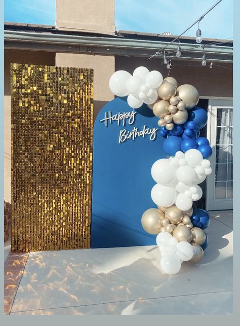 Shimmer Wall, 21st Birthday, Balloon Garland, Balloons, Neon Birthday Sign, Arch Backdrop 21st Birthday Decorations Backdrops, 21st Birthday Decorations For Guys, Men Birthday Party Ideas Decoration, 21st Birthday Boy, 21st Birthday Balloons, Baby Shower Balloon Arch, 60th Birthday Decorations, 21st Bday Ideas, Birthday Decorations For Men