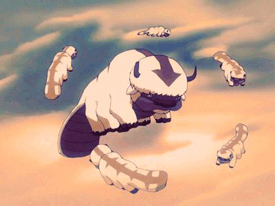 Appa Flying, Avatar The Last Airbender Appa, Avatar Ang, Avatar Legend Of Aang, Korra Avatar, Witchy Wallpaper, Air Bender, Avatar The Last Airbender Art, Team Avatar