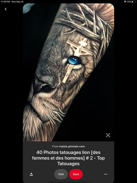 Kurt Tattoo, Lioness Tattoo Design, Leg Sleeve Tattoos, Lion Art Tattoo, Leg Tattoo Ideas, Heaven Tattoos, Lion Tattoo Sleeves, Wolf Tattoo Sleeve, Mens Lion Tattoo