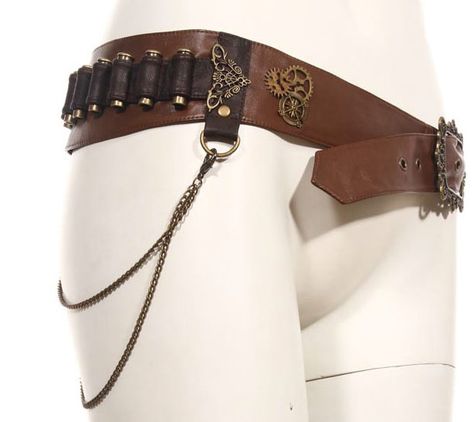 Steampunk Womens Fashion, Steampunk Belt, Steampunk Woman, Mode Steampunk, Steampunk Women, Steam Punk Jewelry, Style Steampunk, Steampunk Gears, Steampunk Diy