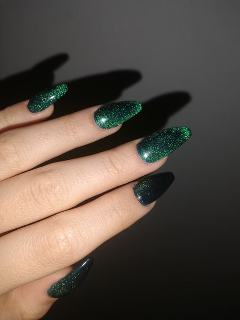 Green Nails, Nails, Green, Beauty