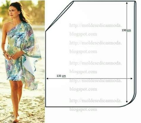 Drape Dress Pattern, Pola Blus, Diy Vetement, Sew Ins, Diy Couture, Diy Dress, Dress Sewing Patterns, Sewing Patterns Free, Free Sewing