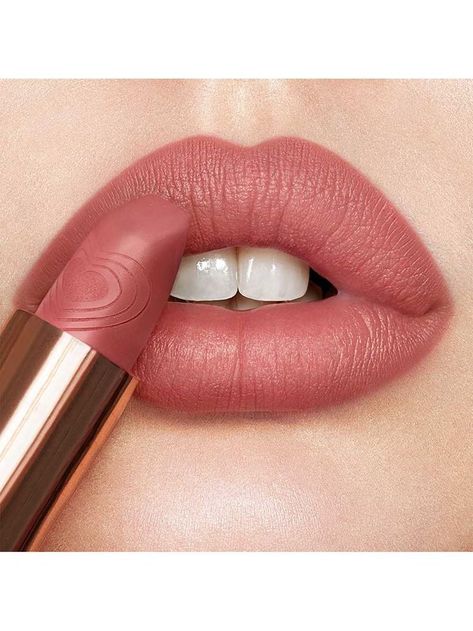 Bridal Lips, Charlotte Tilbury Looks, Perfect Lipstick Shade, Side Hairstyle, Neutral Lip Color, Skin Tone Makeup, The Look Of Love, Charlotte Tilbury Makeup, Look Of Love