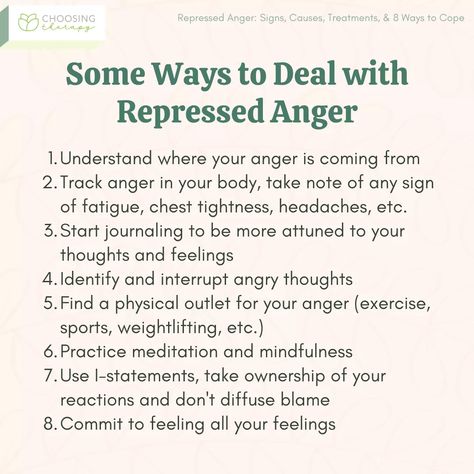 Repressed Anger, Mental Health Symptoms, I Am Statements, Energy Healing Spirituality, Physical Pain, Anger Management, Relationship Problems, Mental And Emotional Health, Self Care Activities