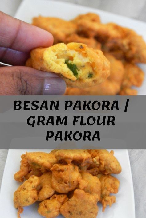 Besan Pakora Recipe | Gram flour Pakora | Easy Snack Recipe - Chai Pakoda, Besan Recipe, Mixture Recipe, Mauritian Food, Pakora Recipe, Friday Dinner, Indian Meal, Pakistani Recipes, Savoury Snacks