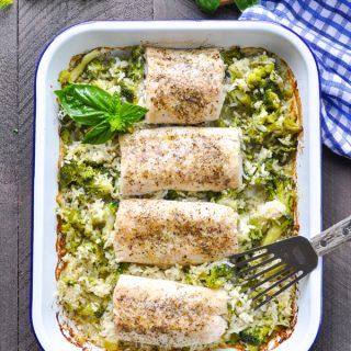 Italian Fish Recipes, Recipe With Broccoli, Fish Casserole, Italian Fish, Recipe Casserole, Broccoli And Rice, Fish Recipes Baked, Healthy Dinner Recipe, Cream Of Celery Soup